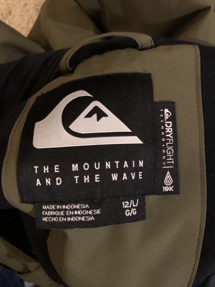 Spodnie snowboardowe lub narciarskie firmy Quiksilver 12L GG