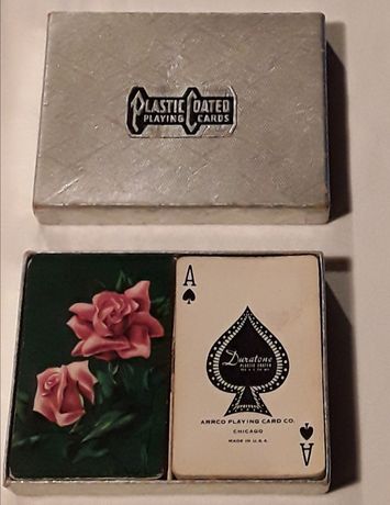 Cartas de jogar Duratone Plastic Coated da Arrco
