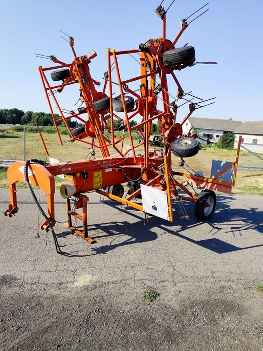 Przewracarka Przetrząsarka KUHN GF 8501T  bardzo dobra