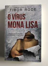 Livro - O virus Mona Lisa (autor Tibor Rode)