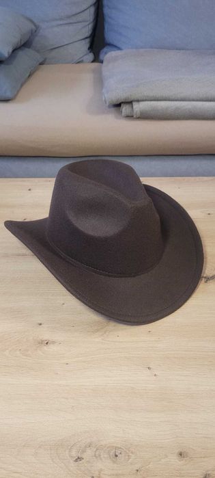 Nowy kapelusz kowbojski western Wild West brązowy szybka wysyłka