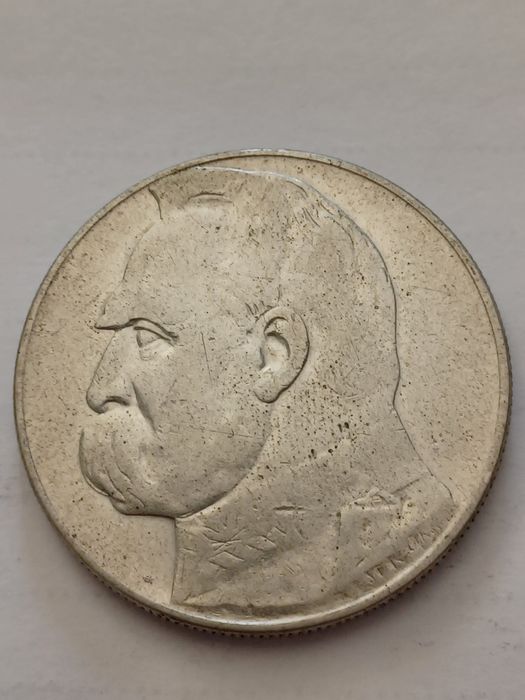 10 zł z 1934r. Piłsudski urzędowy