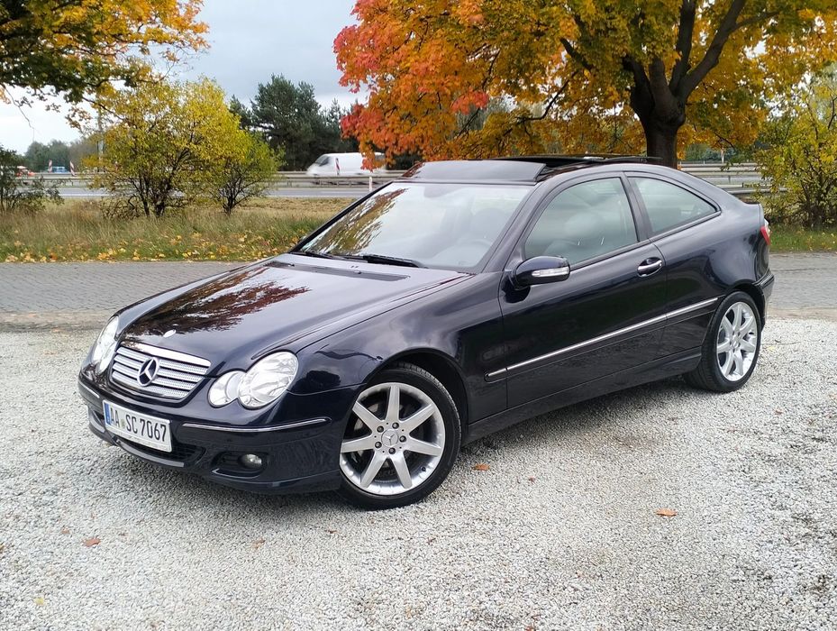 Mercedes-Benz Klasa C 180 Kompressor Evolution Navi Panorama Automat Skóry Bogata Wersja