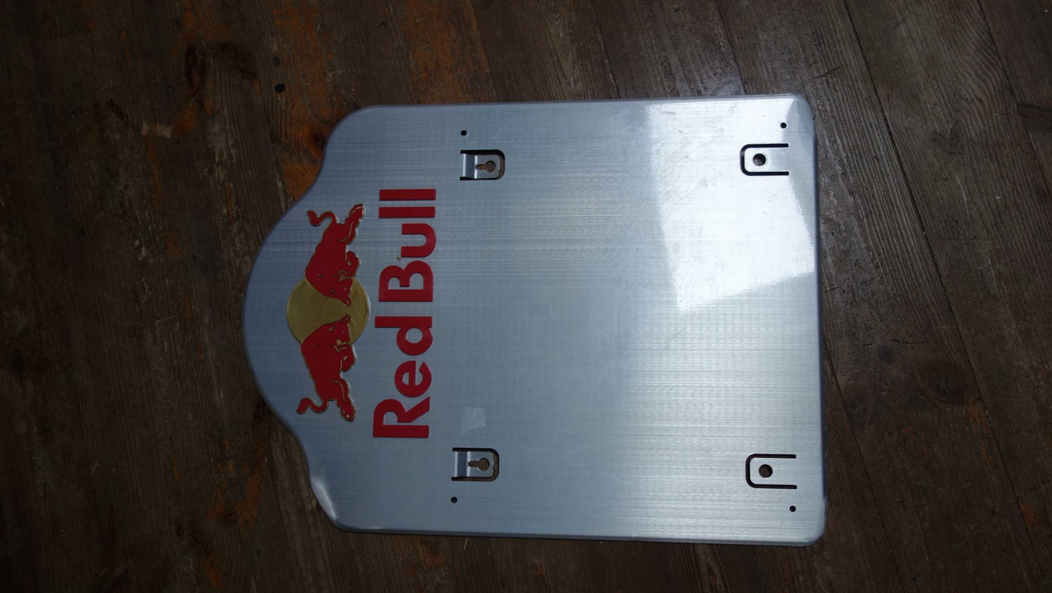 tablica reklamowa barowa metalowa red bull