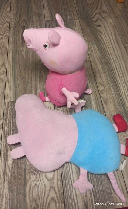 Maskotka pluszak świnka Peppa George przytulanka