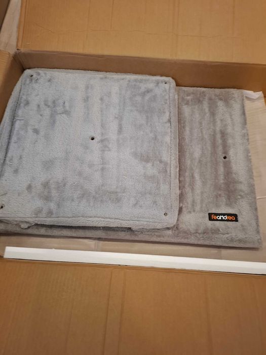 Drapak dla kota XL, dla dużych kotów,wysokość 101cm, jasnoszary