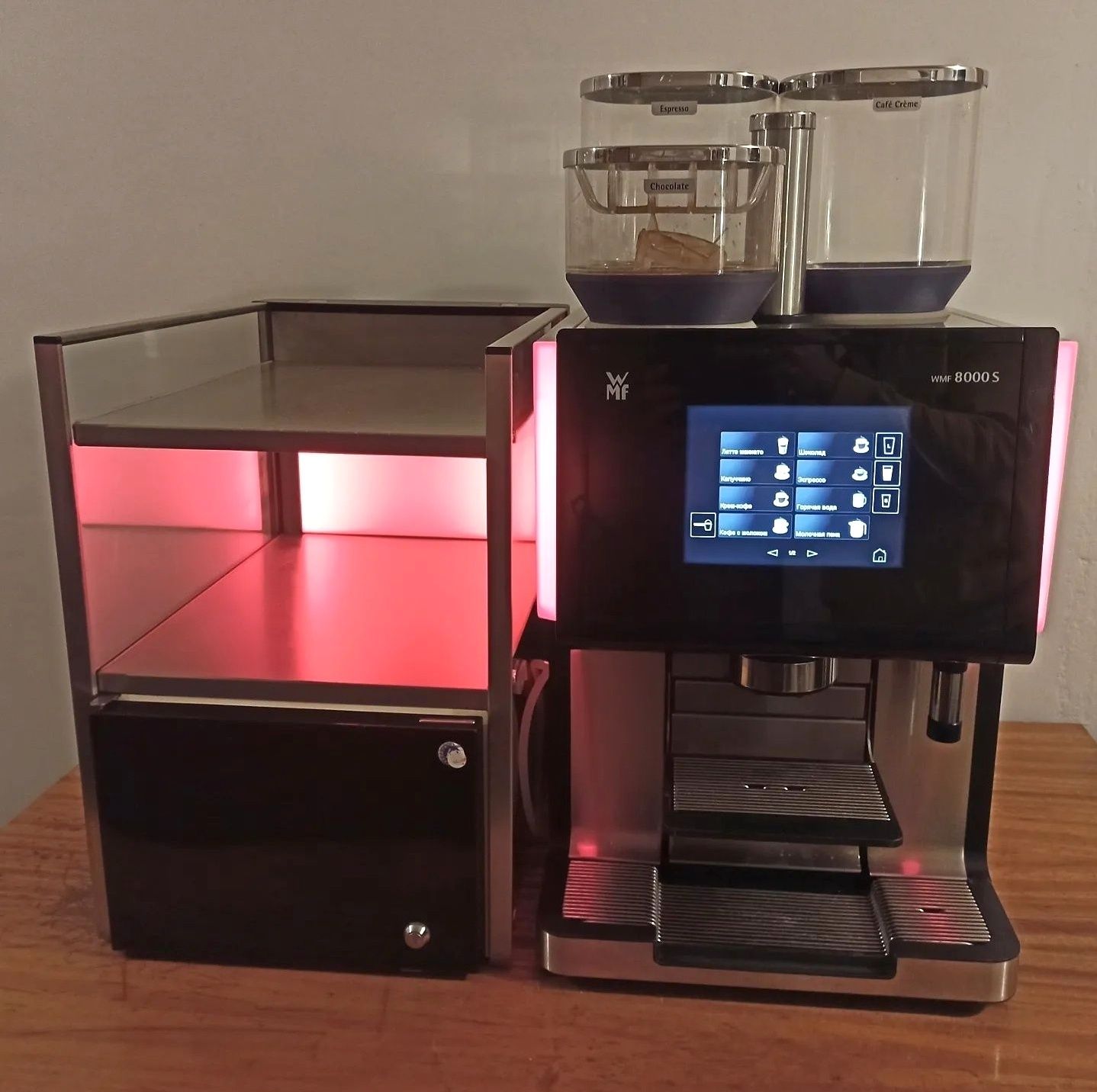 Кавамашина,кавоварка професійна WMF 8000s+холодильник