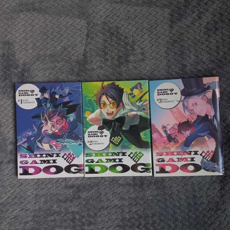 Shinigami doggy 1, 2, 3 manga Kana Yamamoto Waneko