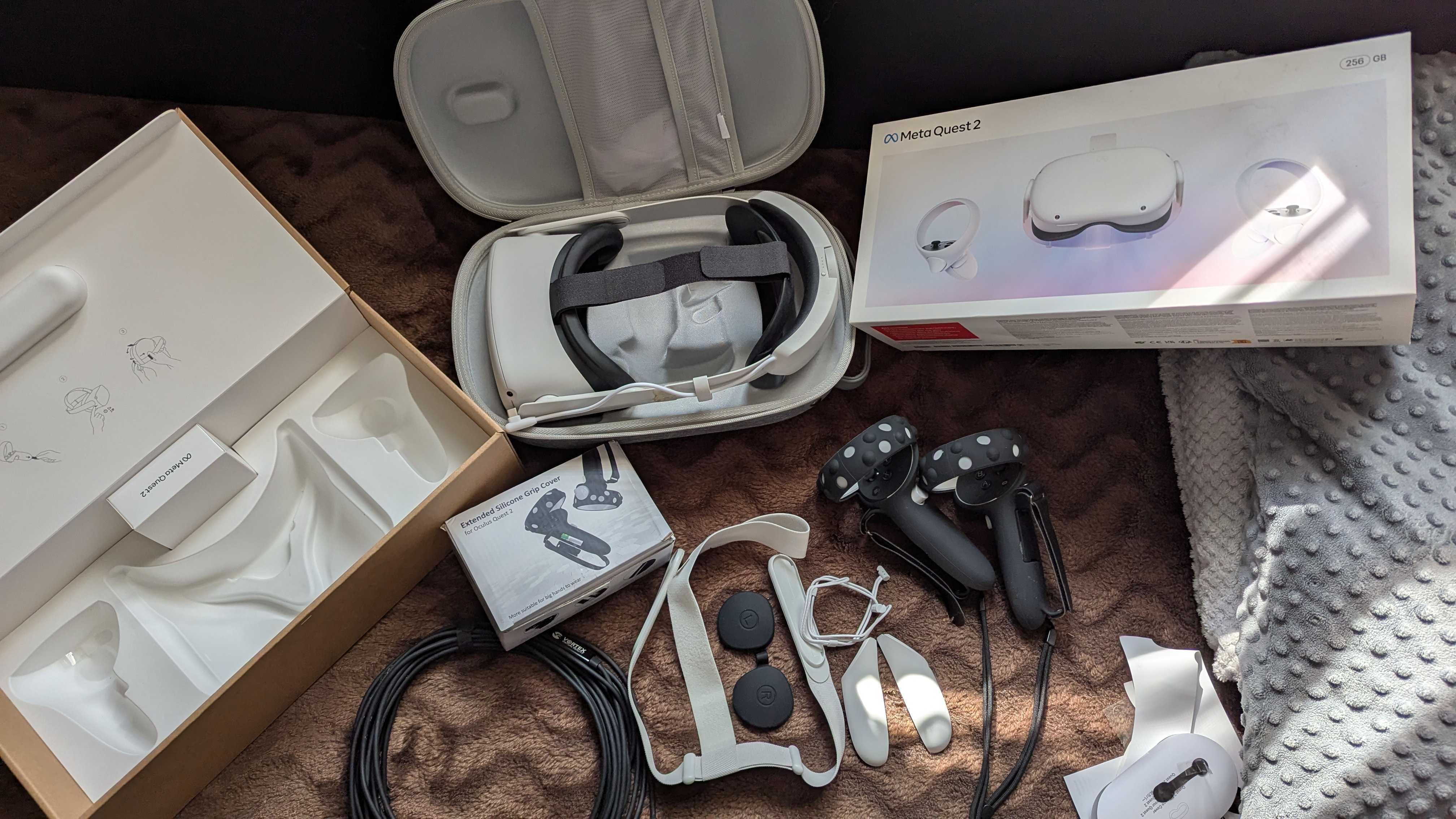 ZESTAW Gogle VR Oculus Quest 2