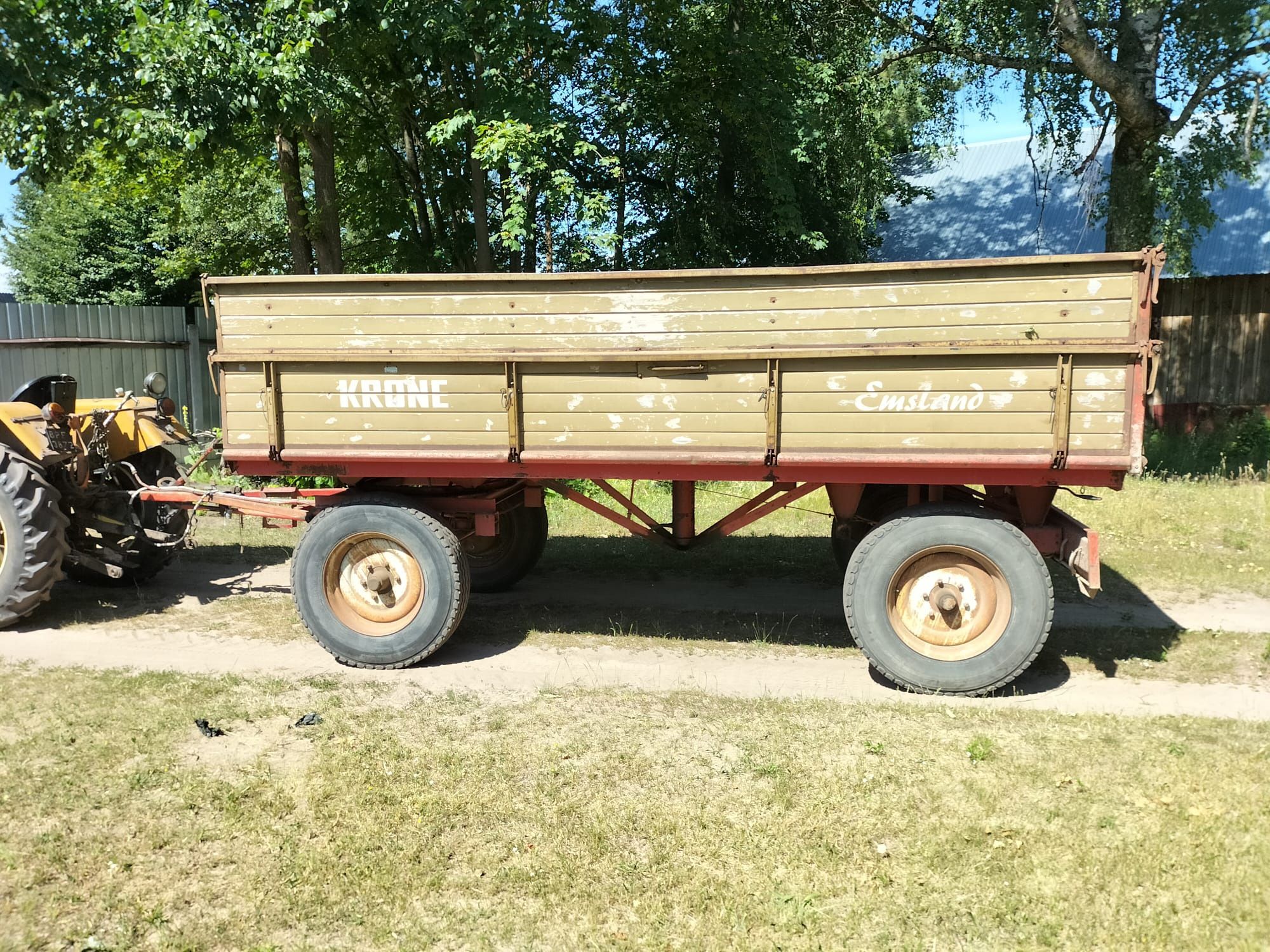 Przyczepa Krone Emsland 8T całkowitej
