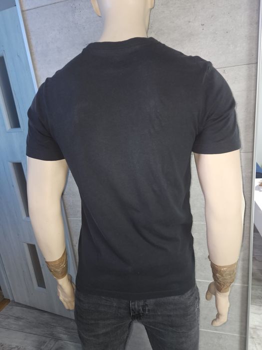 Koszulka męska T shirt Adidas sportswear czarna rozmiar M