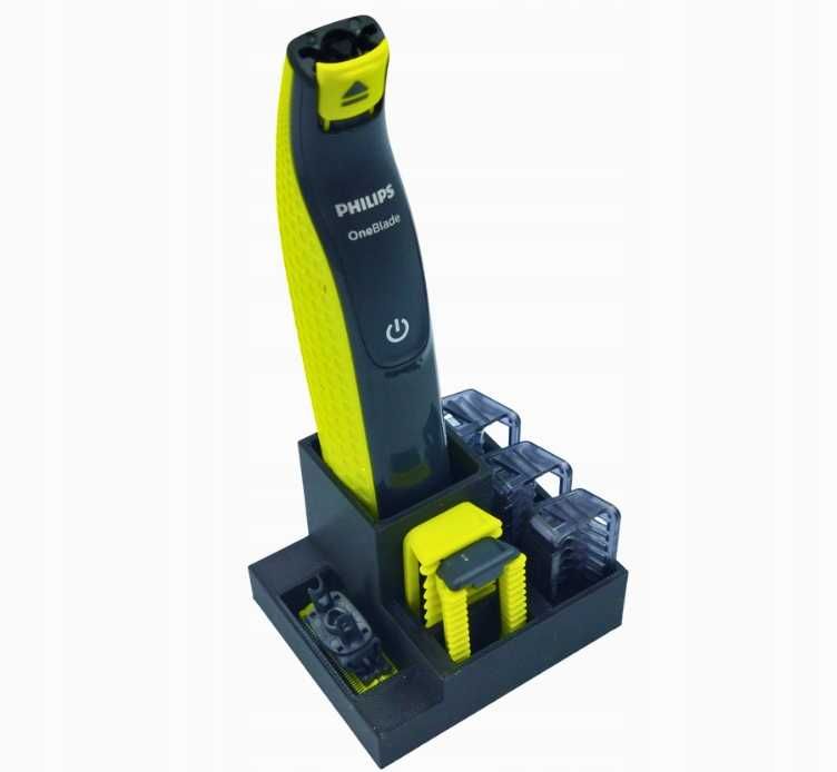 Organizer – stojak na golarkę OneBlade z miejscem na nasadki i ostrze