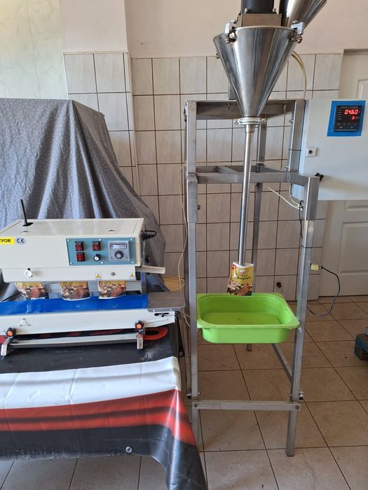 Dozownik ślimakowy + Zgrzewarka