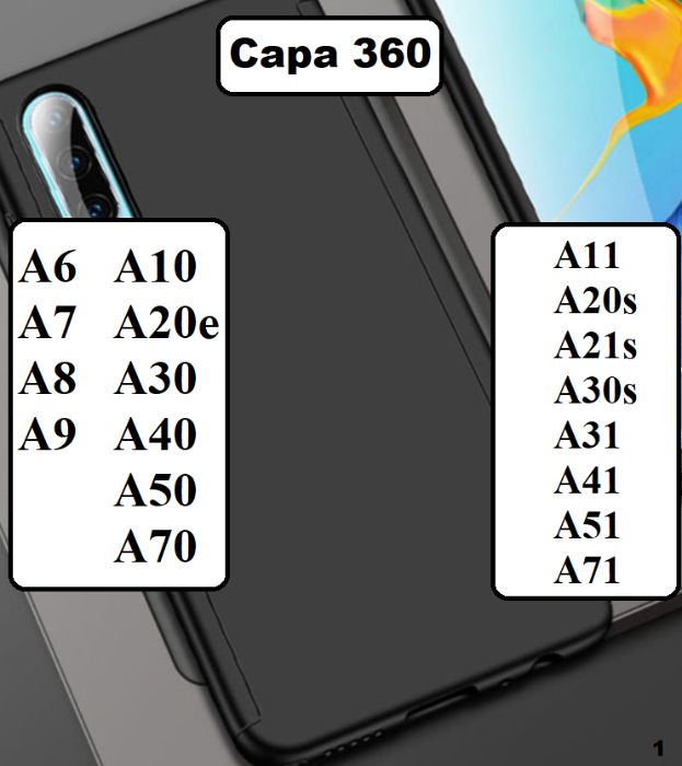 Capa 360 Samsung A ( TODOS OS MODELOS )