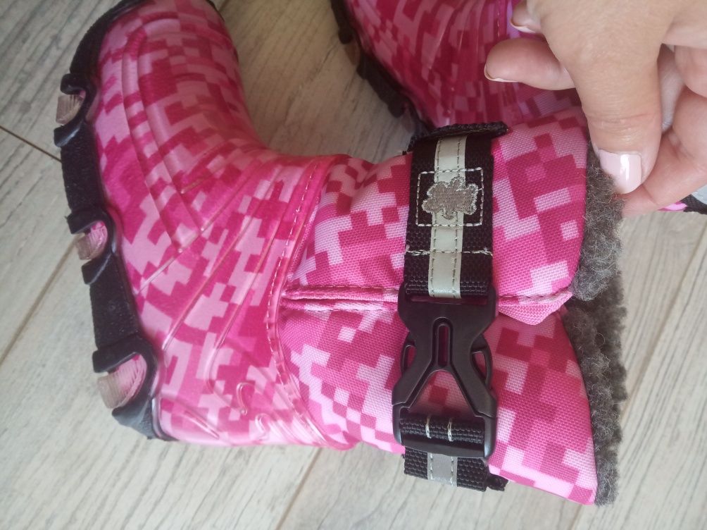 Buty zimowe dziewczęce 27/28 NOWE
