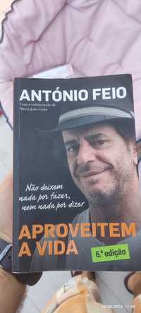 Livro "Aproveitem a Vida" António Feio