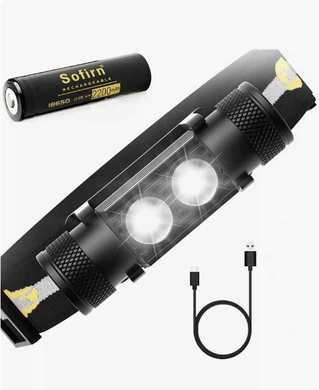 Налобний ліхтар SOFIRN H25S\Dual Luminus SST40\USB-C\18650-2200ma