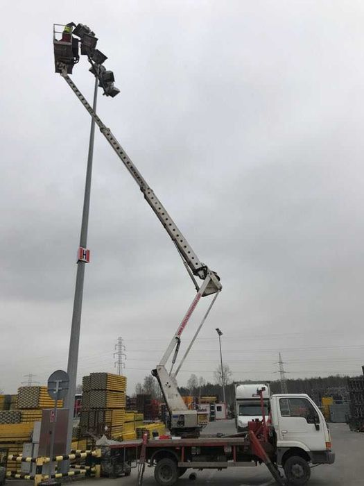 Wynajem podnośników koszowych do 40 metrów, zwyżki wynajem, zwyżka