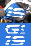 Kit autocolantes BMW GS p/ lateral depósito