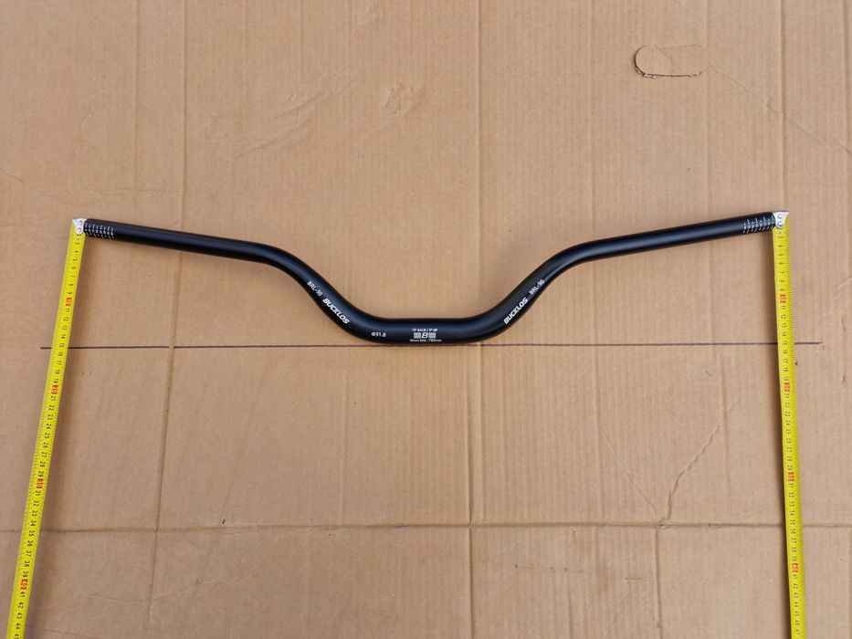 Высокий вело руль велосипеда с подьемом на 15см длина 780мм