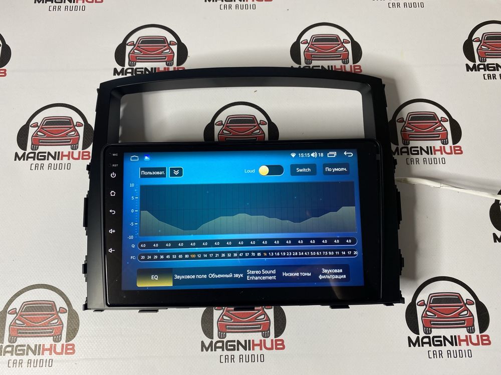 Магнитола Mitsubishi Pajero 4 під Rockford Автомагнитола Android