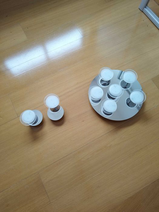 Candeeiros Led, como novos