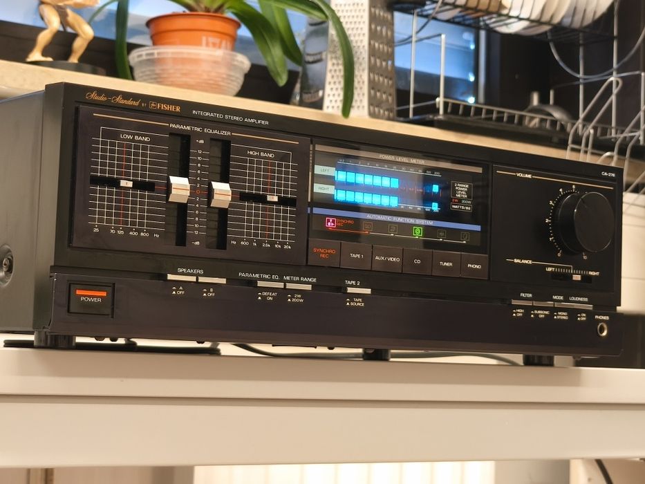 Топовий підсилювач Fisher CA-276 ! 2x150 Вт! 16 кг. Відмінний стан !