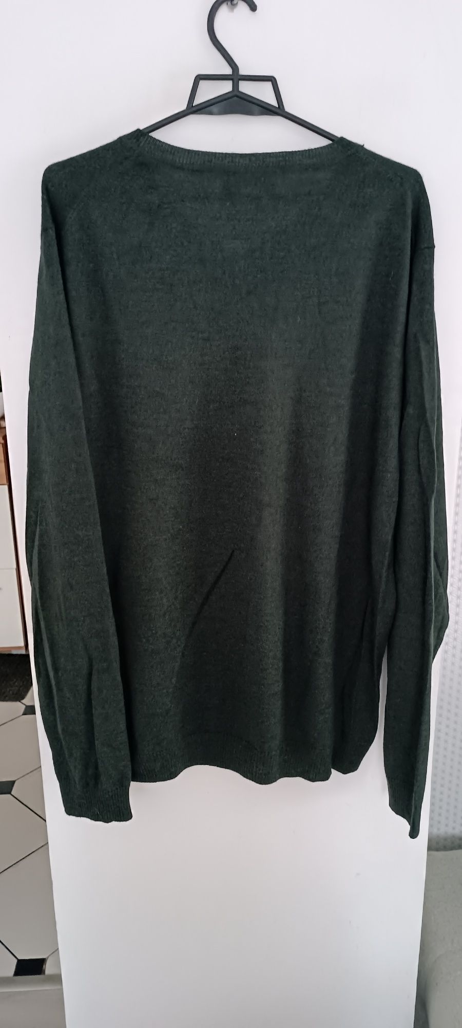 Sweter męski APT.9 50% Merino Wool XL