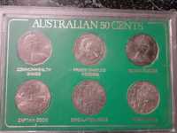 Australia 50 centów , 6 sztuk