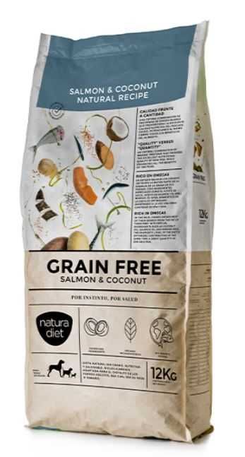 Ração para cães super premium e sem cereais - Linha Natura Diet