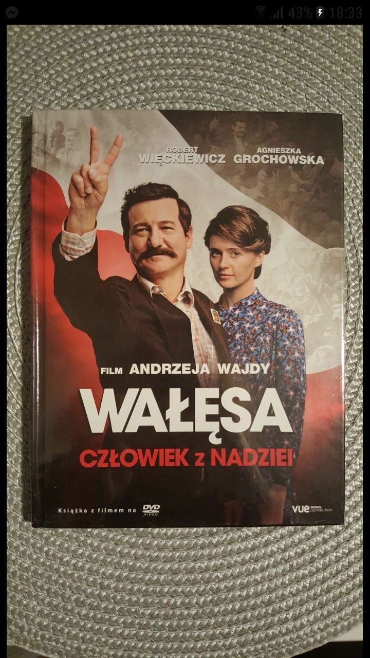 Wałęsa, człowiek z nadziei DVD nowe