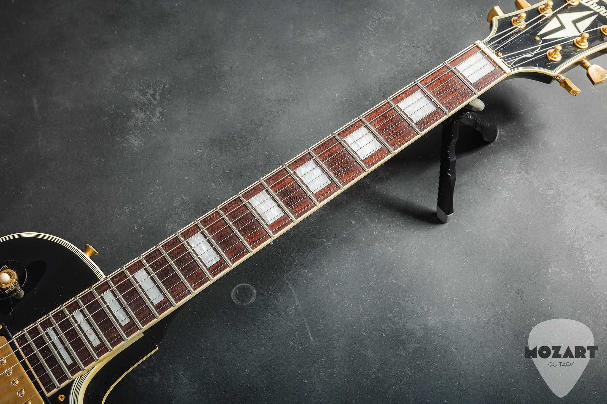 Burny Les Paul Custom Ebony, 1990's
