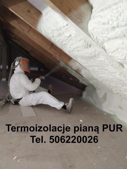 Ocieplanie pianą Pur Olkusz