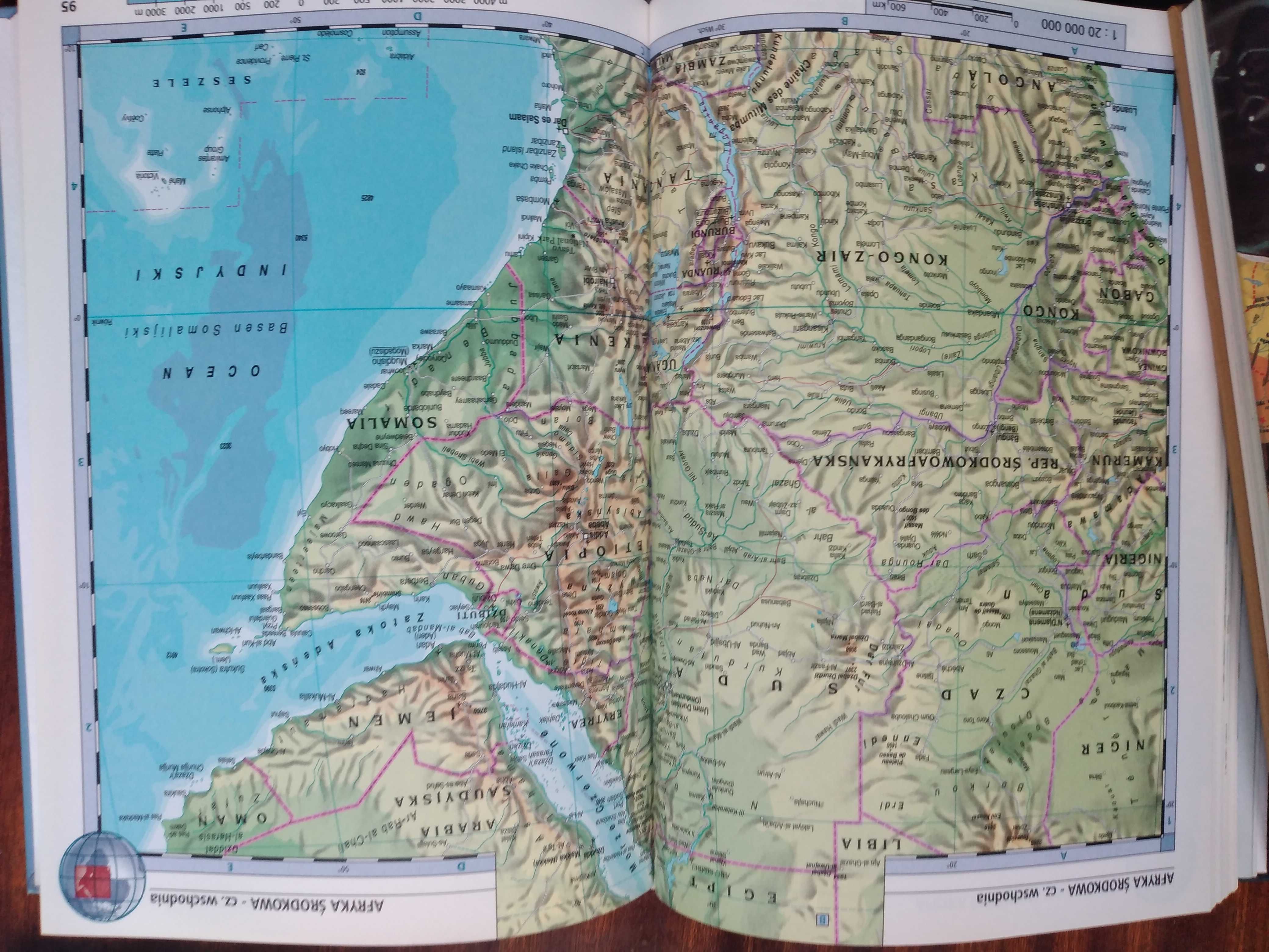 Atlasy; historyczny i geograficzny