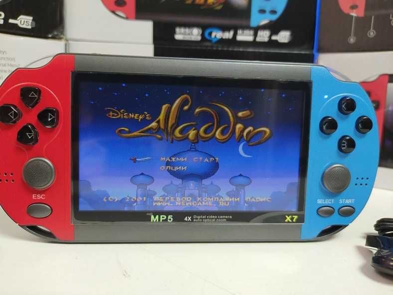 Ігрова приставка портативна консоль PSP X7, екран 5.1, 8Гб