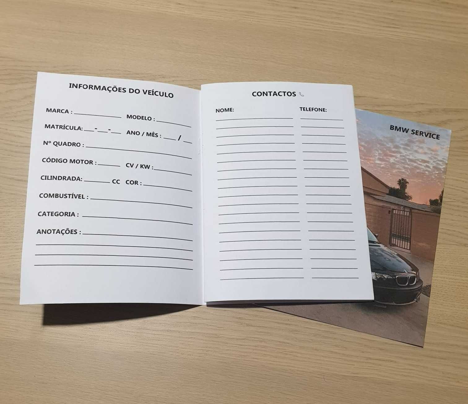 Livro de Manutenção Personalizado