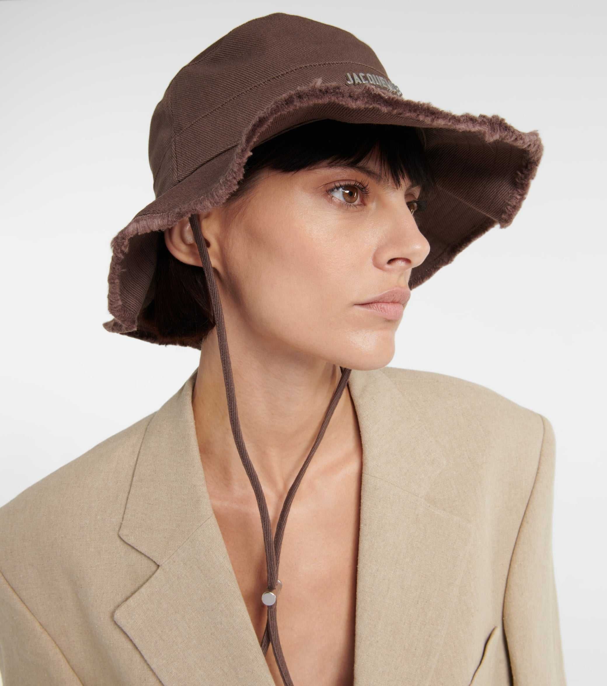 Панама Jacquemus Le Bob Artichaut Brown