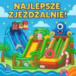 Zjeżdżalnie na wynajem.