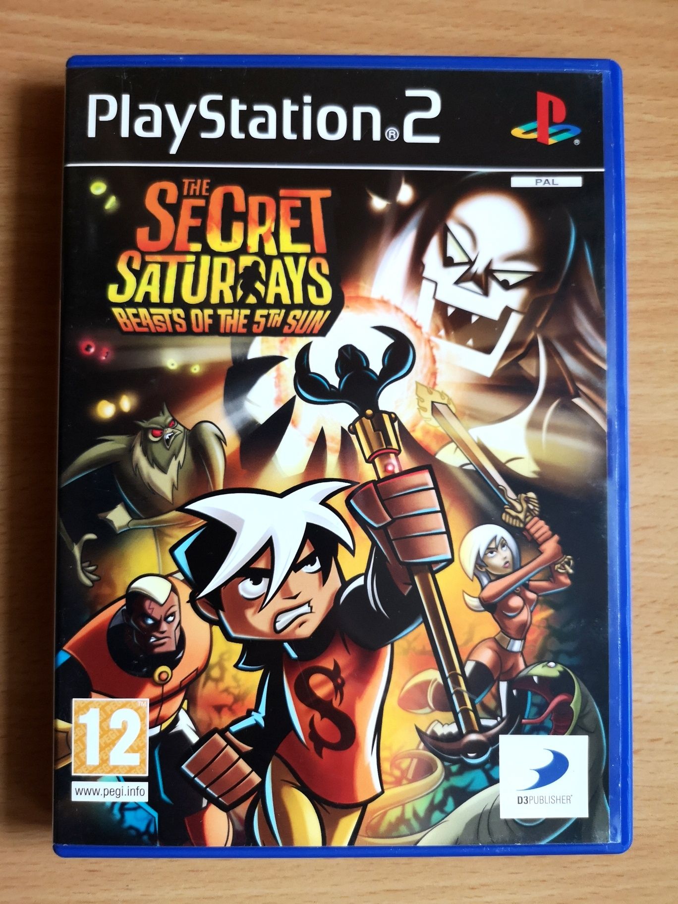 Gra ps2 the secret saturdays beasts of the 5th sun playstation 2