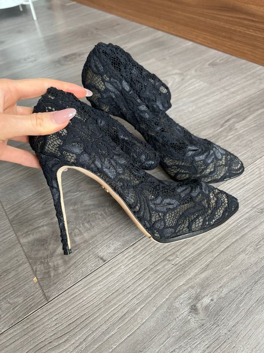 Ботильоны Dolce Gabbana кружевные. Оригинал
