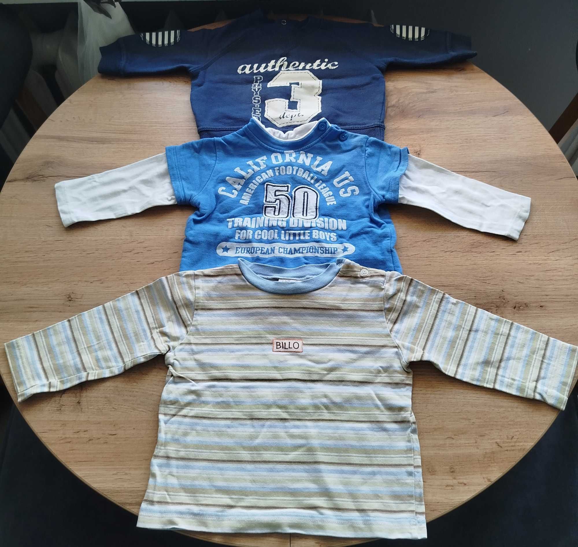 Zestaw 20 ubranek chłopięcych 74