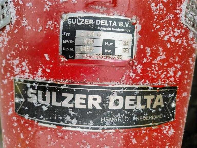 Pompa SULZER DELTA LH6 z silnikiem  SCHORCH 45kW, S015575