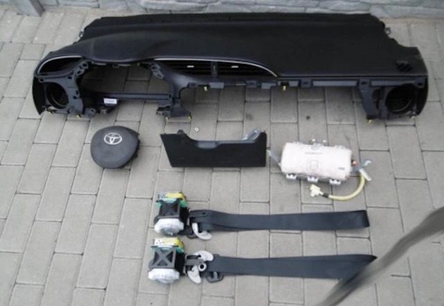 kit de airbags tablier cintos Toyota Yaris
