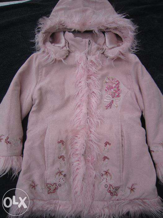 Różowa kurtka, plaszczyk dla dziewczynki C&A rozmiar 104! Stan idealny