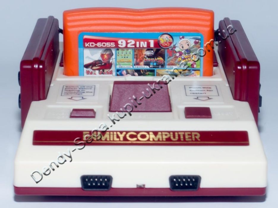 НАЛОЖКА! Ігрова приставка Dendy Junior 8 bit. Подивись яка!