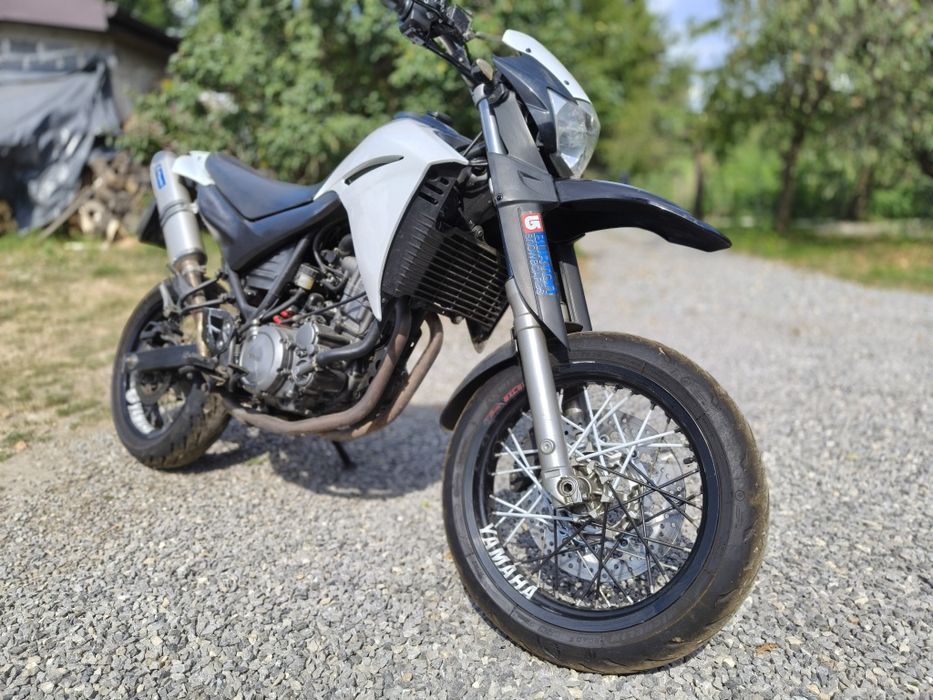 Yamaha xt660x supermoto a2, po sporym serwisie