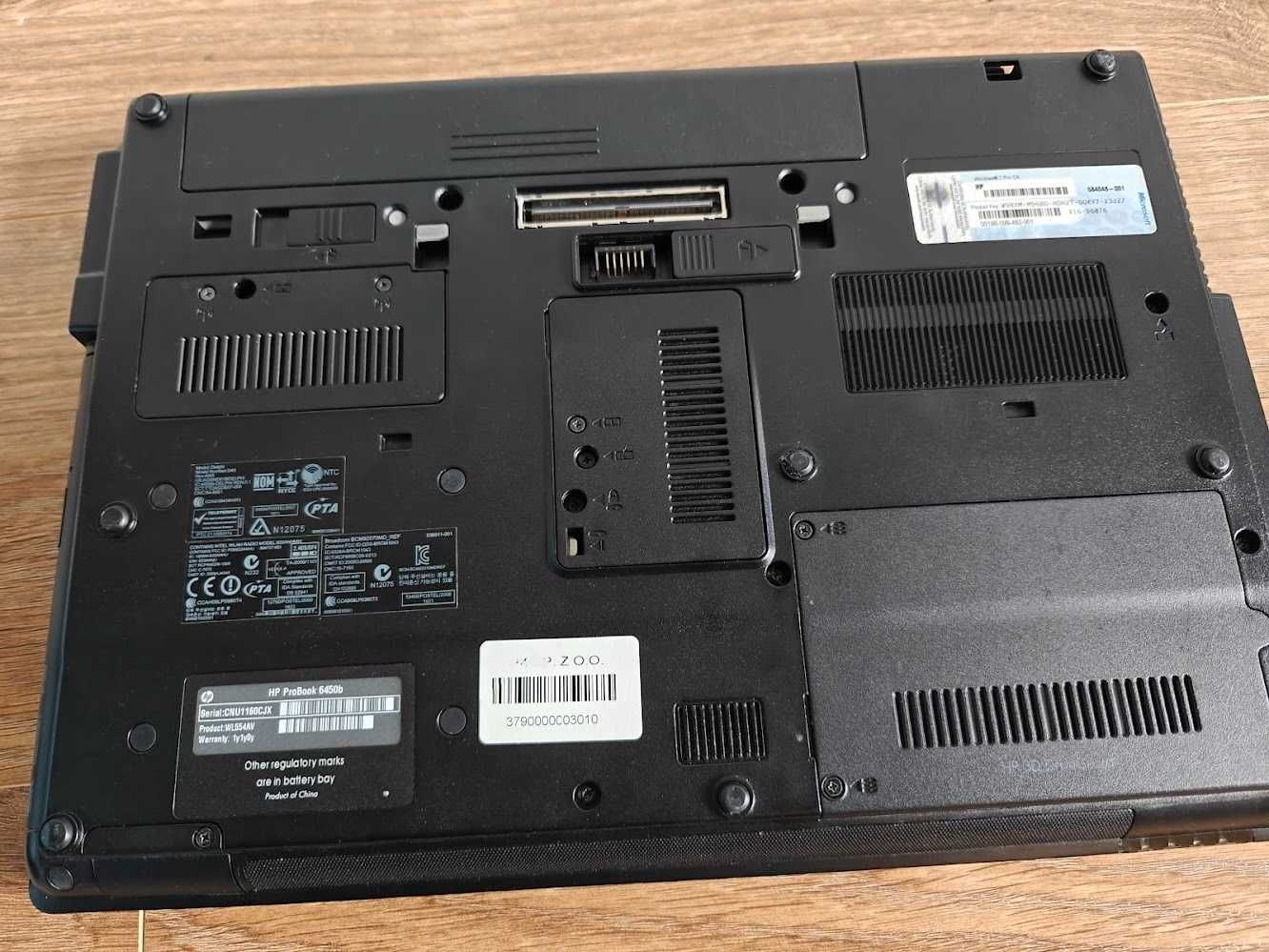 Hp ProBook 6450b SSD 120GB