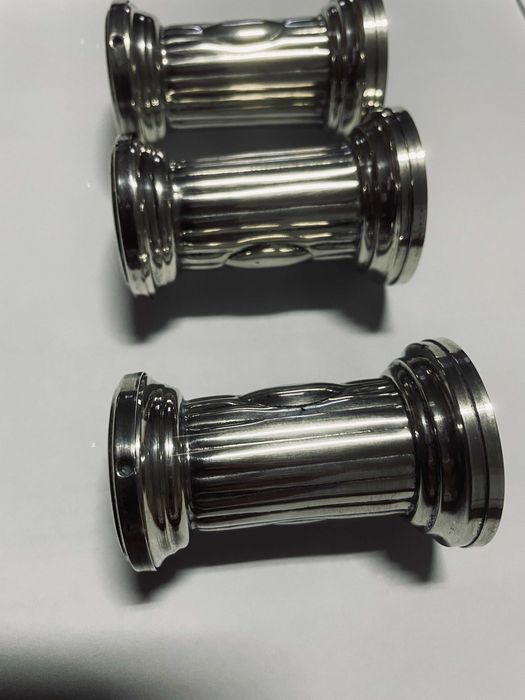 Conjunto em forma de coluna prata ,800 meados do século XX