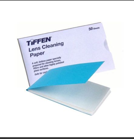 Bibułki do czyszczenia optyki Tiffen Lens Cleaning Paper (50szt)