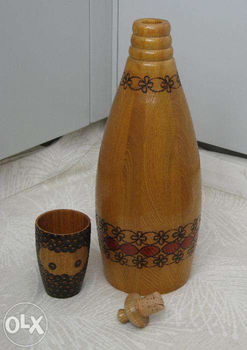 Антикварная бутыль "Горец". 60-е года советский период